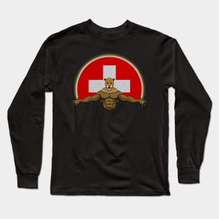 Cheetah Switzerland Long Sleeve T-Shirt